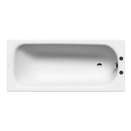 Kaldewei Single Ended Bath 700mm x 1600mm / 2 Kaldewei Saniform Plus Single Ended Steel Bath with Leg Set