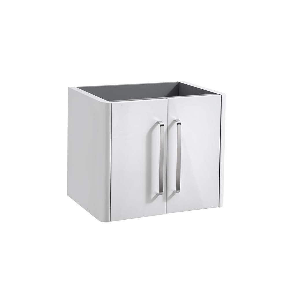 Imex Wall Mounted Vanity Unit Imex Suburb Wall Mounted 600mm Double Door Vanity Unit with Basin