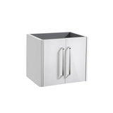 Imex Wall Mounted Vanity Unit Imex Suburb Wall Mounted 600mm Double Door Vanity Unit with Basin