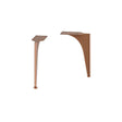 Crosswater Furniture Leg Brushed Bronze Crosswater Avenue Leg Kit