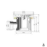 Aquarius Shower Tray Waste Aquarius Urbano 90mm Shower Waste with Cover for 45mm Trays Online