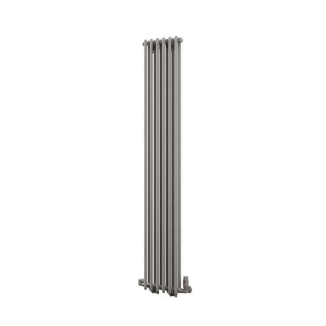 Eastbrook Column Radiator Eastbrook Murano Vertical Designer Radiator in Matt Grey