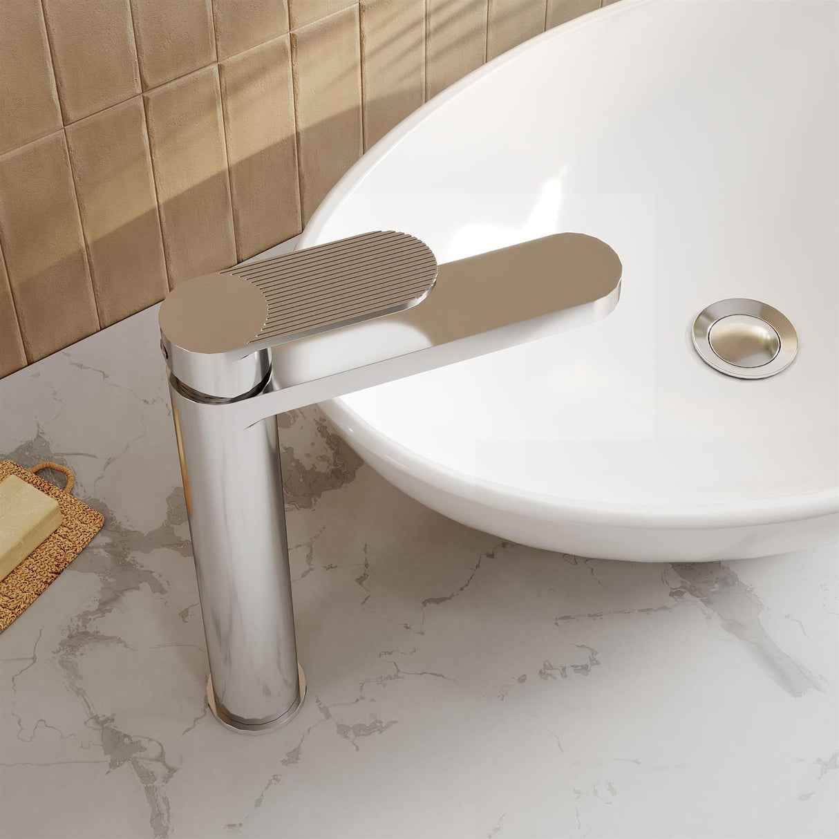 Aquarius Bathrooms Tall Basin Tap Aquarius Deco Tall Mono Basin Mixer