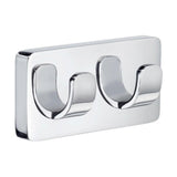 Smedbo Towel Rails and Rings Smedbo Ice Double Towel Hook in Chrome