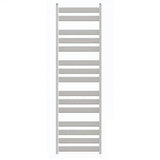 Redroom Designer Towel Radiator 1600 x 500mm Redroom Azor Straight Vertical Designer Towel Rail in White