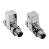 Reina Radiator Valve Chrome Reina Loge Straight Radiator Valves