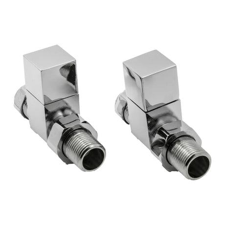 Reina Radiator Valve Chrome Reina Loge Straight Radiator Valves