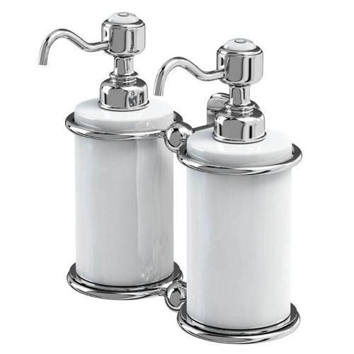 Burlington Soap Dispenser Burlington Double Soap Dispenser in Chrome