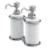 Burlington Soap Dispenser Burlington Double Soap Dispenser in Chrome
