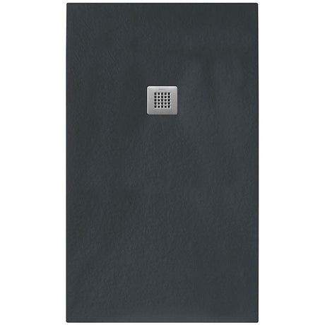 Tissino Rectangle Shower Tray 1500 x 700mm Tissino Giorgio2 Rectangle Shower Tray in Graphite Slate