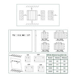 Reina Panel Radiator Reina Maia Wi-Fi Enabled Electric Horizontal Panel Radiator in White
