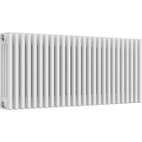 Aquarius Bathrooms Column Radiator Aquarius Foundry Horizontal 4 Column Radiator in White