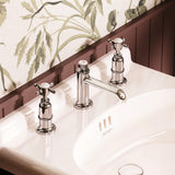 Burlington 3 Tap Hole Basin Set Chrome Burlington Guild 3 Hole Basin Mixer Tap