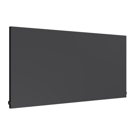 Reina Panel Radiator 600 x 1200mm / Anthracite Reina Slimline Horizontal Central Heating Flat Panel Radiator