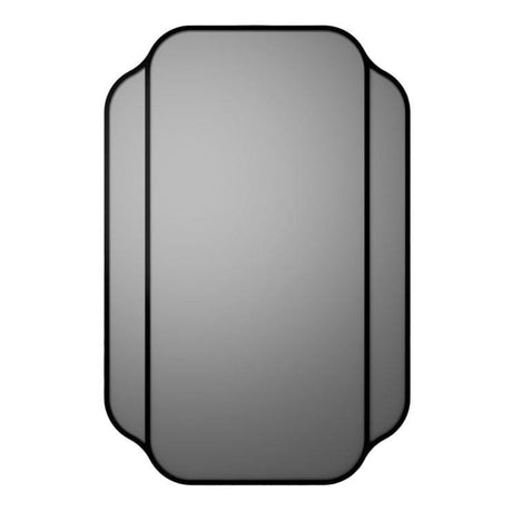 Aquarius Bathrooms Standard Mirror Aquarius Deco Rectangular Mirror 600 x 900mm in Black