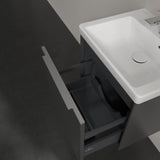 Villeroy & Boch Wall Mounted Vanity Unit Villeroy & Boch Subway 3.0 Wall Hung 500mm One Drawer Vanity Unit with Basin