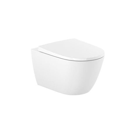Roca Wall Hung Toilet Roca Ona Wall Hung Toilet with Soft Close Supralit® Seat