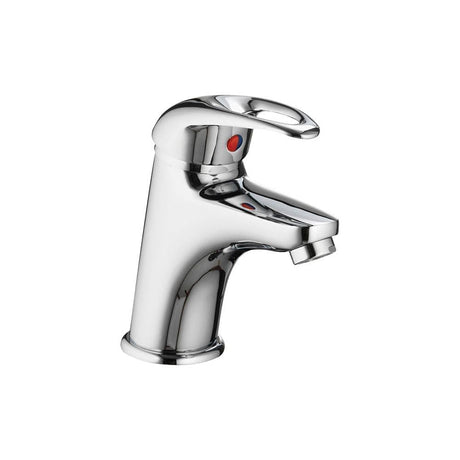 Imex Mono Basin Tap Imex DV8 Single Lever Basin Mixer Tap with Clicker Waste in Chrome