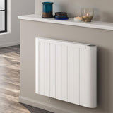 Reina Panel Radiator 580 x 800mm / White Reina Serre Electric Radiator with Wi-Fi Enabled LCD Display