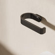Crosswater Toilet Roll Holder Matt Black Crosswater Velo Toilet Roll Holder