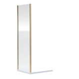 Aquarius Bathrooms Side Panel Brushed Brass / 700mm Aquarius Urbano 6mm Side Panel 1850mm