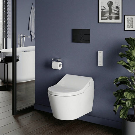 TOTO Smart Toilet TOTO RX Wall Hung Rimless Washlet® Smart Toilet Complete Auto Flush Pack