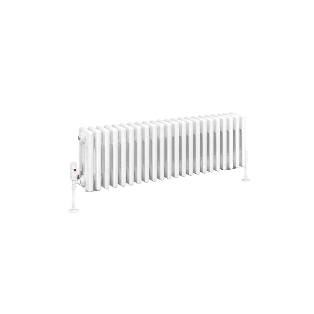 Eastbrook Rivassa Traditional 4 Column Radiator in Gloss White