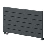 Reina Panel Radiator 565 x 1000mm / Anthracite Reina Rienza Central Heating Designer Radiator