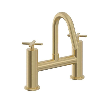 Heritage Bath Mixer Brushed Brass Heritage Salcombe Bath Filler Tap