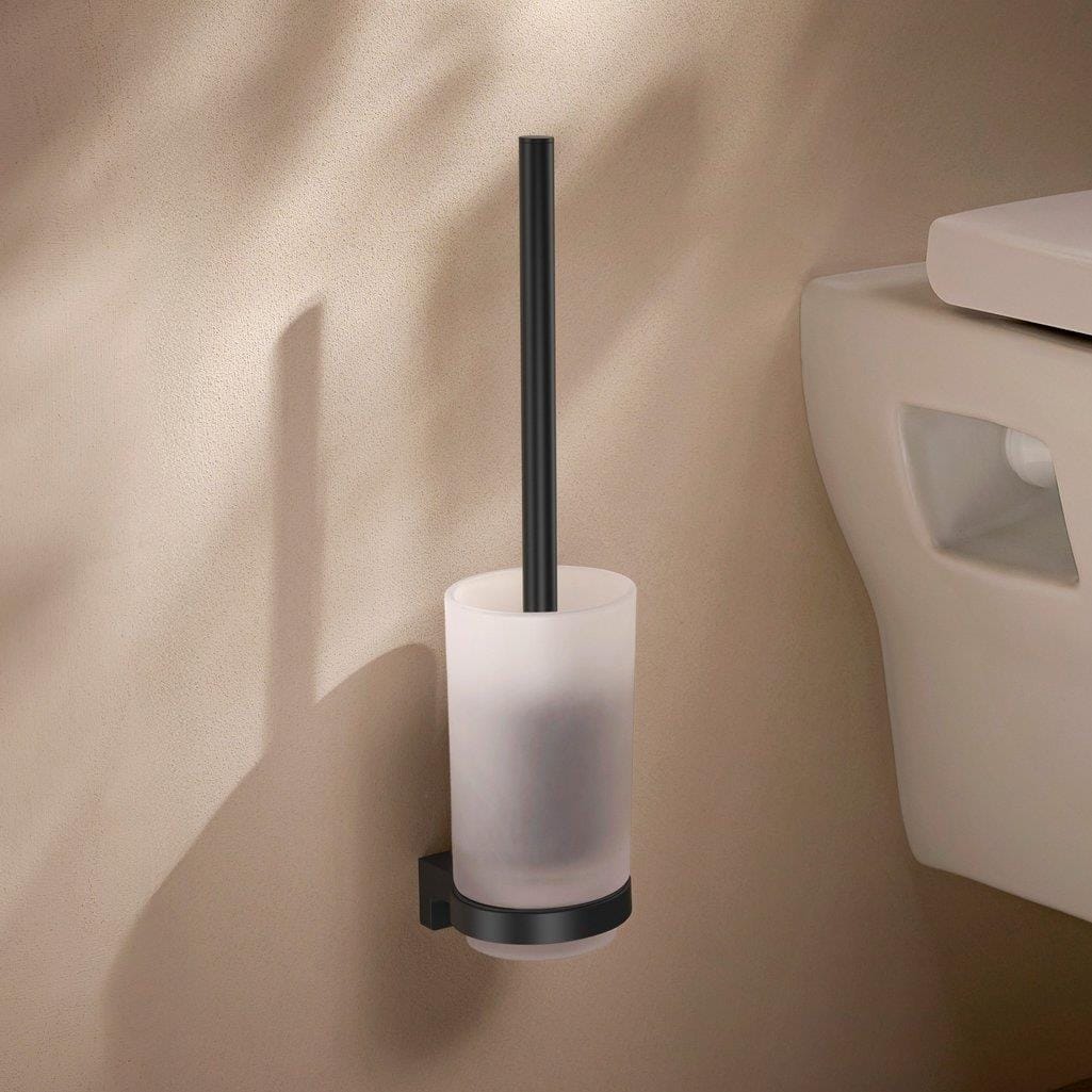Hansgrohe Toilet Brush Matt Black Hansgrohe Addstoris S Wall Mounted Toilet Brush and Holder