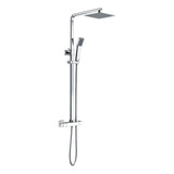 Aquarius Bathrooms Complete Bathroom Suite Aquarius Altano Complete Bathroom Suite with 1700mm L-Shaped Bath, Toilet, Basin, Shower & Taps