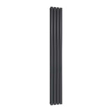 Reina Panel Radiator 1800 x 236mm / Anthracite Reina Neva Vertical Double Panel Central Heating Radiator
