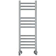 Vogue Ladder Rail 800 x 300 / Central Heating Vogue Chube Straight Ladder Rail in Polished Stainless Steel