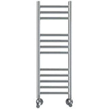 Vogue Ladder Rail 800 x 300 / Central Heating Vogue Chube Straight Ladder Rail in Polished Stainless Steel