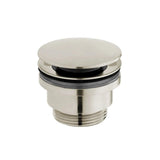 Vado Basin Waste Brushed Nickel Vado Universal Click Clack Basin Waste