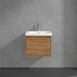 Villeroy & Boch Wall Mounted Vanity Unit Villeroy & Boch Skyla Wall Mounted 500mm One Drawer Vanity Unit with Basin