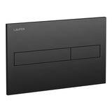 Laufen Flush Plate Matt Black Laufen AW1 Flush Plate