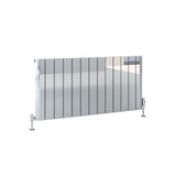 Eastbrook Panel Radiator Eastbrook Peretti Straight Horizontal Aluminum Radiator in Polished Aluminum