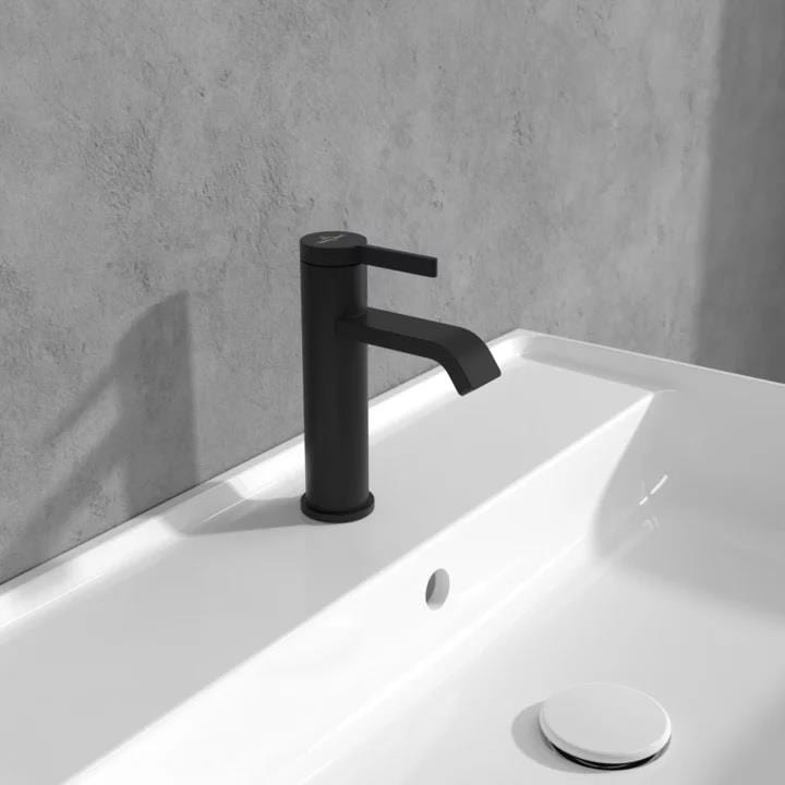 Villeroy & Boch Mono Basin Tap Villeroy & Boch Dawn Single Lever Basin Mixer Tap with Curved Spout