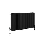 Eastbrook Eastbrook Rivassa Traditional 4 Column Radiator in Matt Black