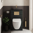 Crosswater WC Back To Wall Unit Steelwood Crosswater WC Unit - 545mm Wide