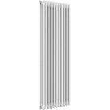 Aquarius Bathrooms Column Radiator 1500mm x 515mm Aquarius Foundry Vertical 3 Column Radiator in White