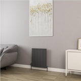 Eastbrook Panel Radiator 600 x 510mm / Matt Anthracite Eastbrook Kingswood Slimline Horizontal Aluminium Radiator