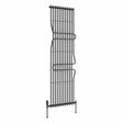 Reina Designer Towel Radiator Anthracite Reina Aletta Mild Steel Central Heating Towel Radiator 1800 x 500mm