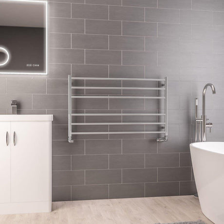 Eastbrook Ladder Rail 590 x 1000mm / Electric Only Eastbrook Violla Straight Vertical Heated Towel Rail
