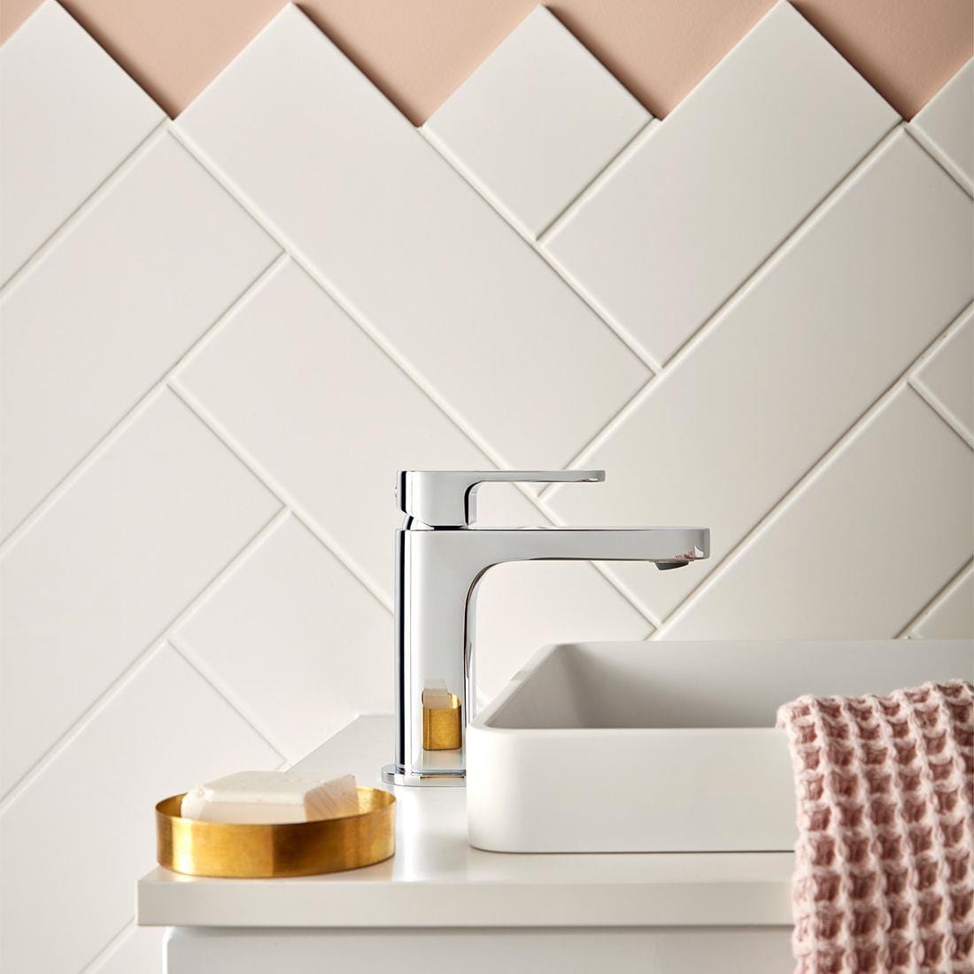 VADO Mono Basin Tap Vado Life Slimline Mono Basin Mixer Tap with Universal Waste - Chrome - LIF-200/CC-CP