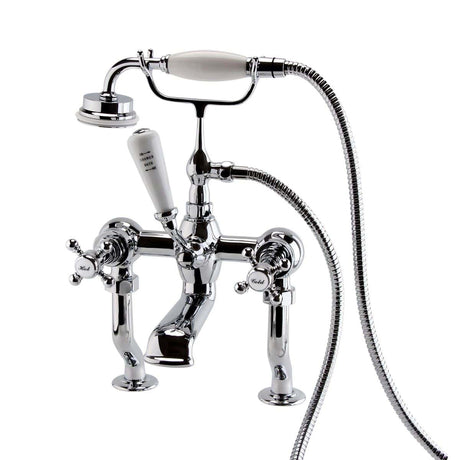 Aquarius Bathrooms Bath Shower Mixer Aquarius Clarence Traditional Bath and Shower Mixer Tap in Chrome
