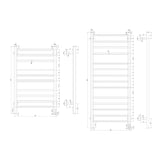 Reina Designer Towel Radiator Reina Arnage Dry Electric Designer Towel Radiator