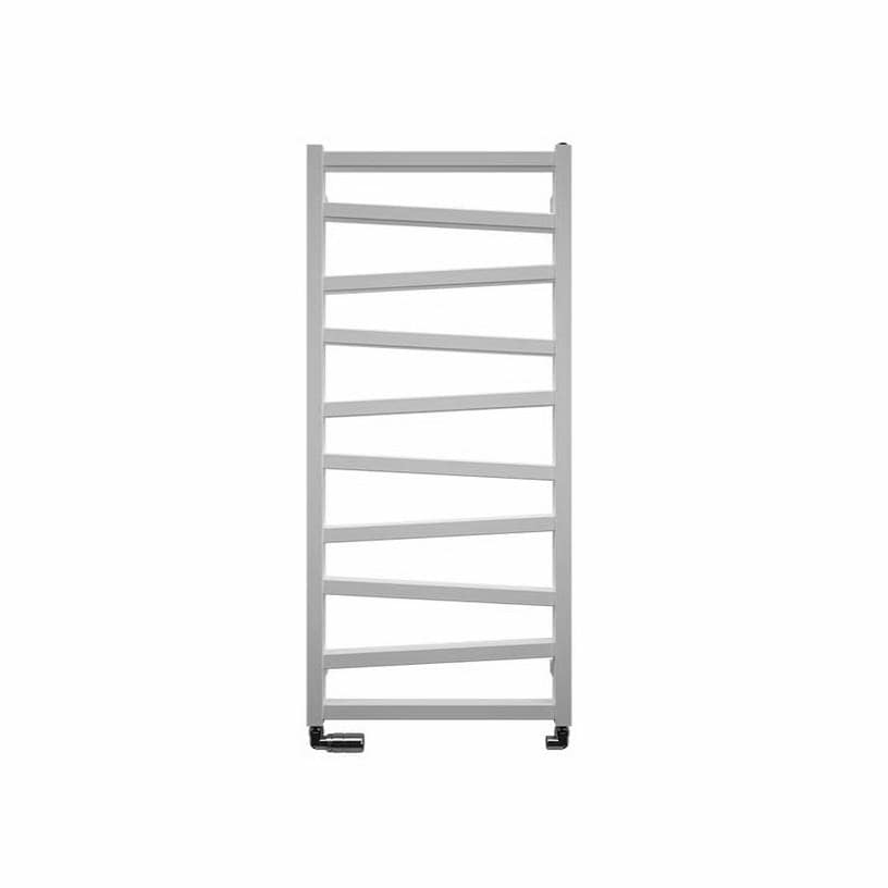 Crosswater Designer Towel Radiator Crosswater Wedge Designer Towel Rail in Soft White Matt