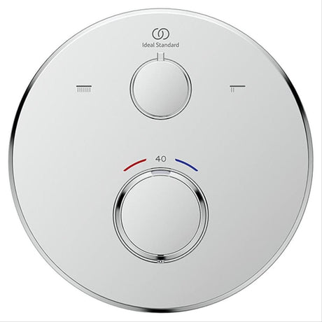 Ideal Standard Concealed Shower Valve Ideal Standard Ceratherm T25 2 Outlet Round Concealed Valve Trim-set